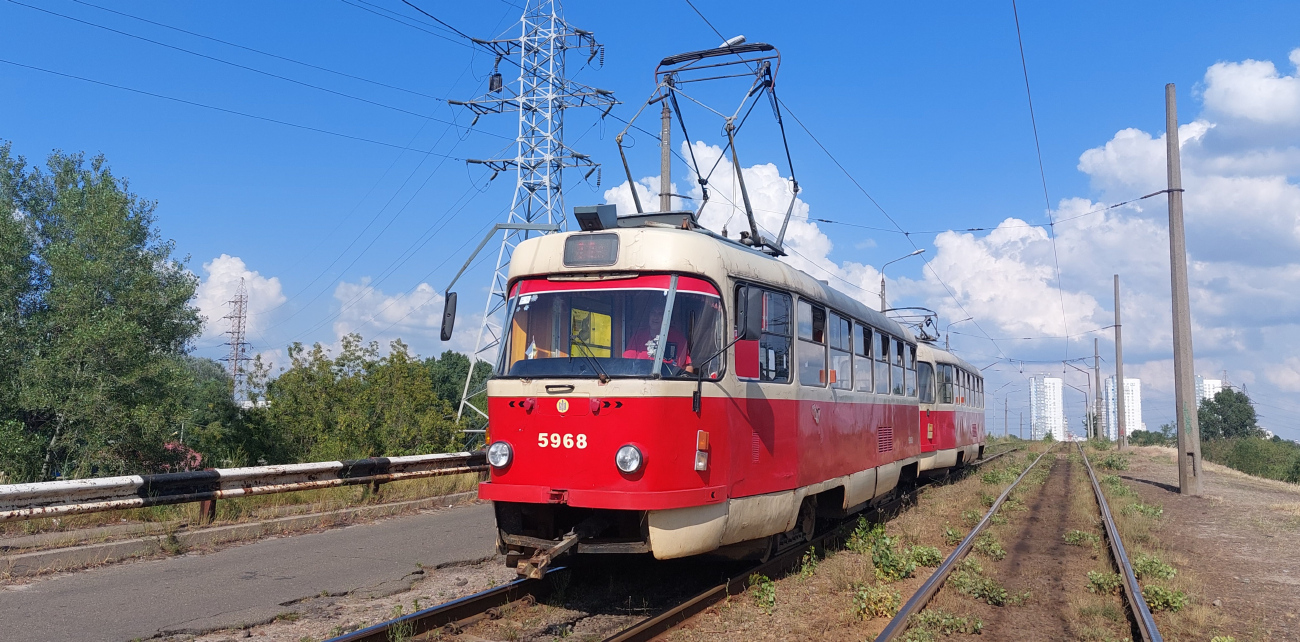 Киев, Tatra T3SUCS № 5968