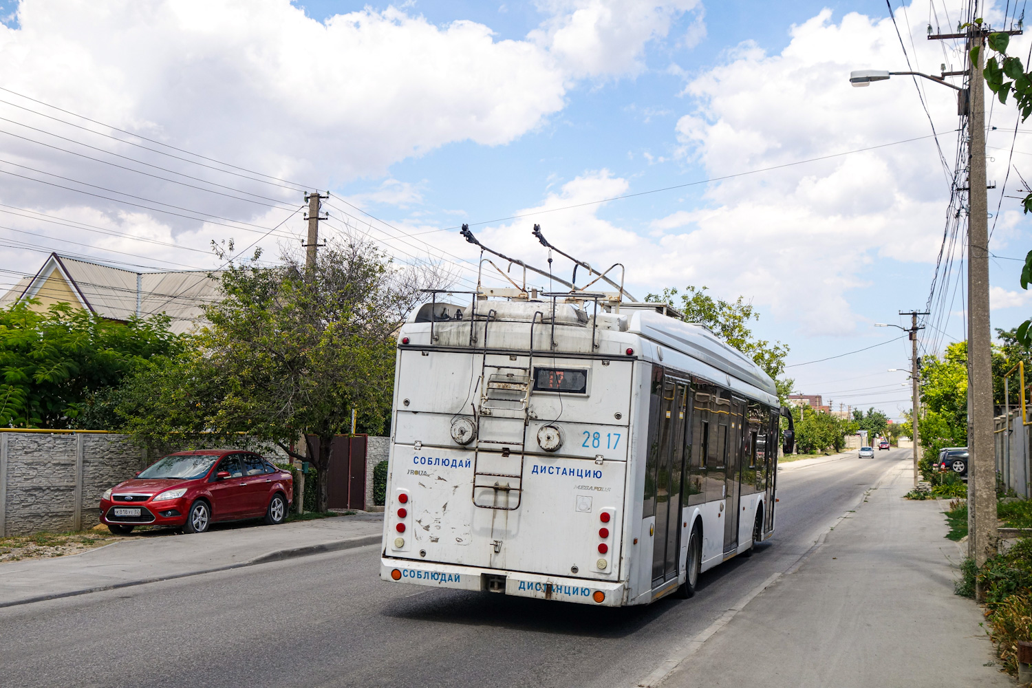 Krymski trolejbus, Trolza-5265.03 “Megapolis” Nr 2817 Krymski trolejbus, Trolza-5265.03 “Megapolis” Nr 2817