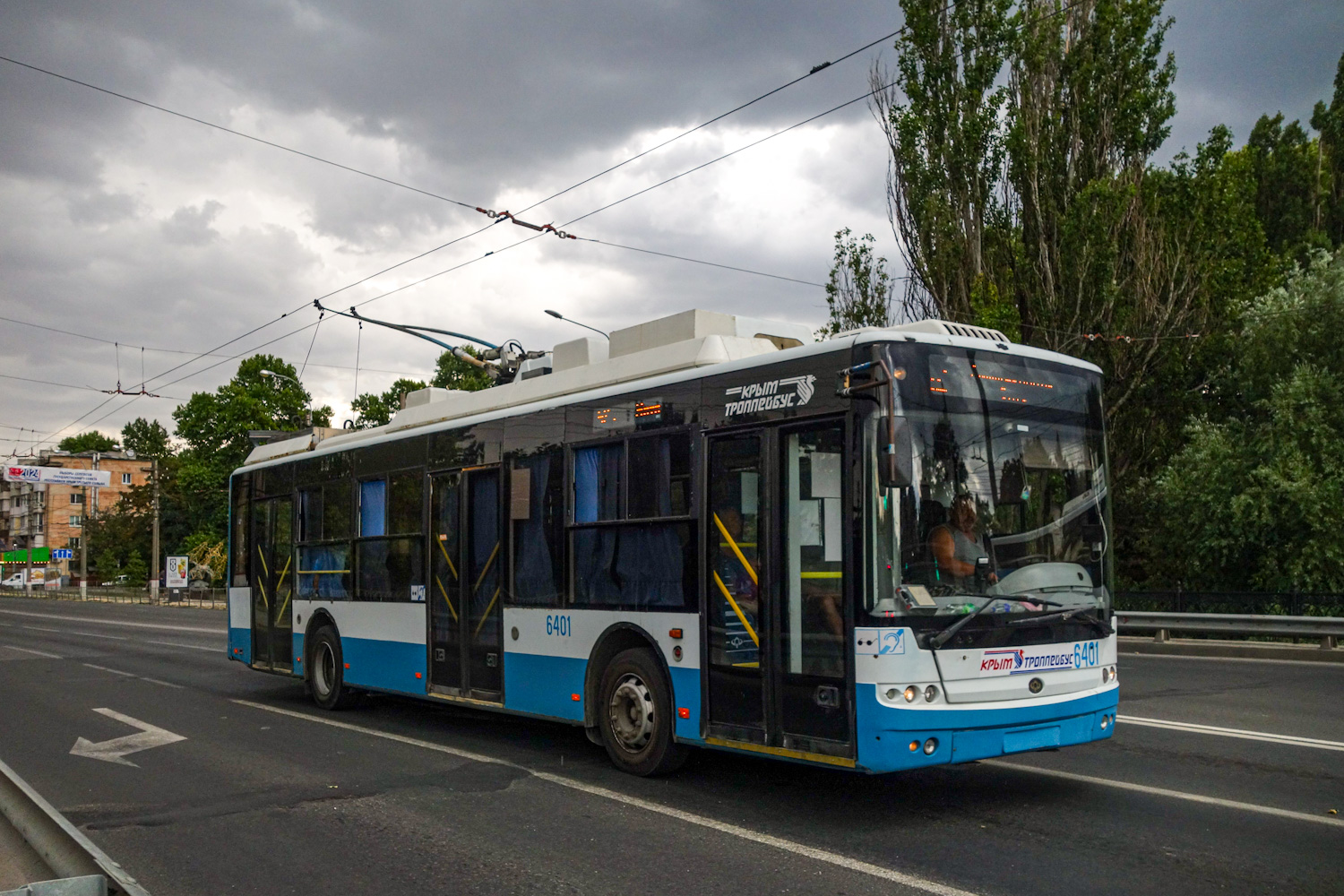 Крымский троллейбус, Богдан Т70115 № 6401