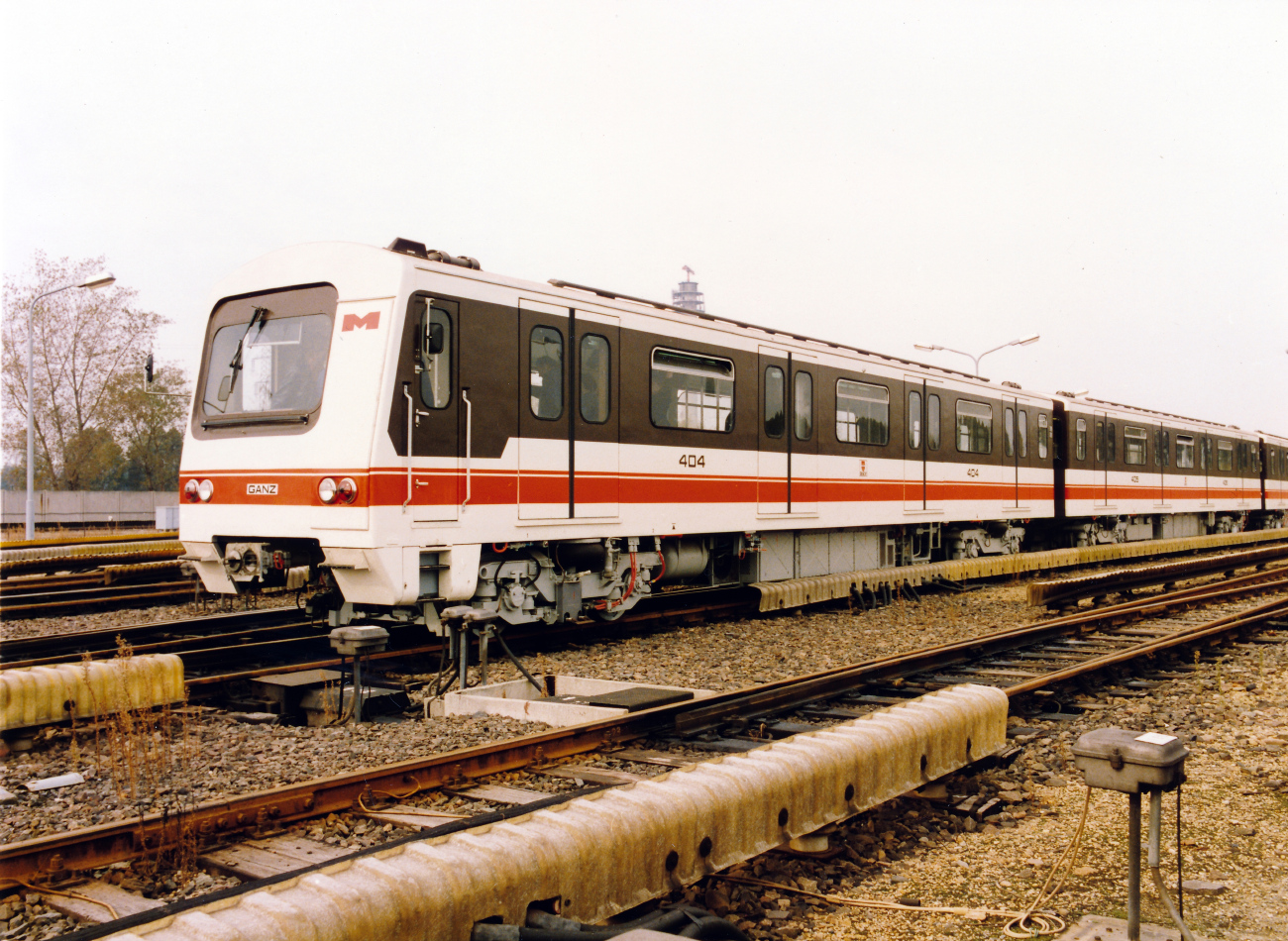 Будапешт, Ganz-Hunslet G2 № 404; Будапешт — Депо метрополитена