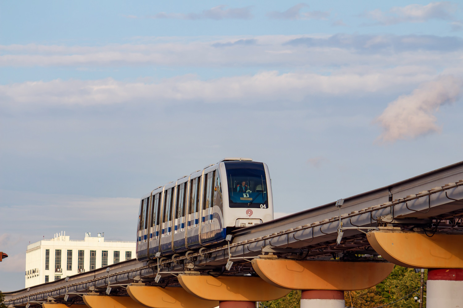 Москва, ЭПС № 04; Москва — Монорельс