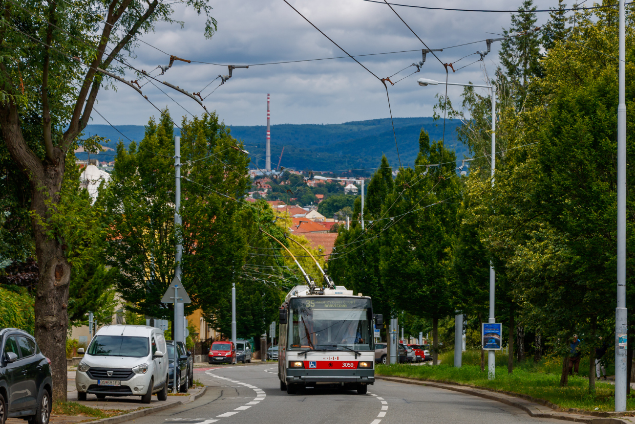 Брно, Škoda 21Tr № 3059 Брно, Škoda 21Tr № 3059