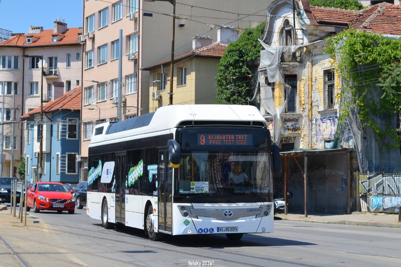 София, Caetano H2.City Gold № WI-VG 1074; София — Електробуси на тестове в София 2014 — 2024