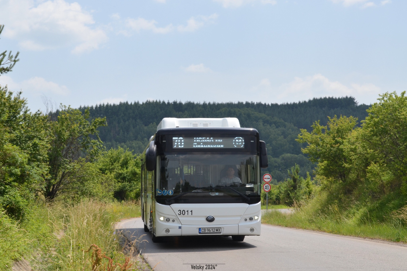 София, Yutong E12 (ZK6128BEVG) № 3011