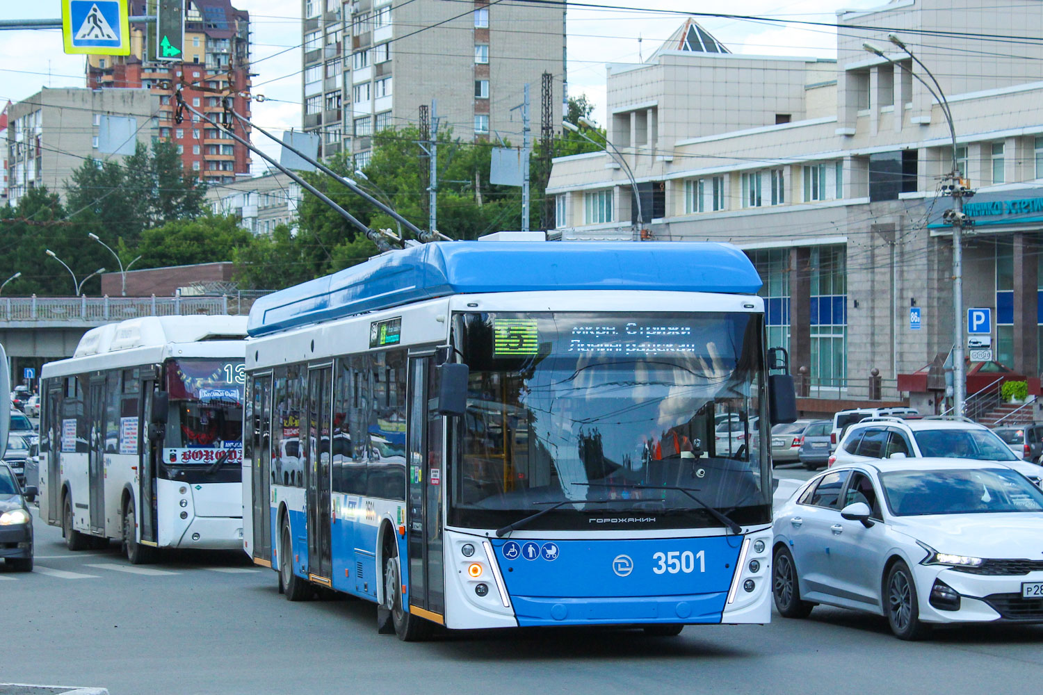 Novosibirsk, UTTZ-6241.01 “Gorozhanin” č. 3501