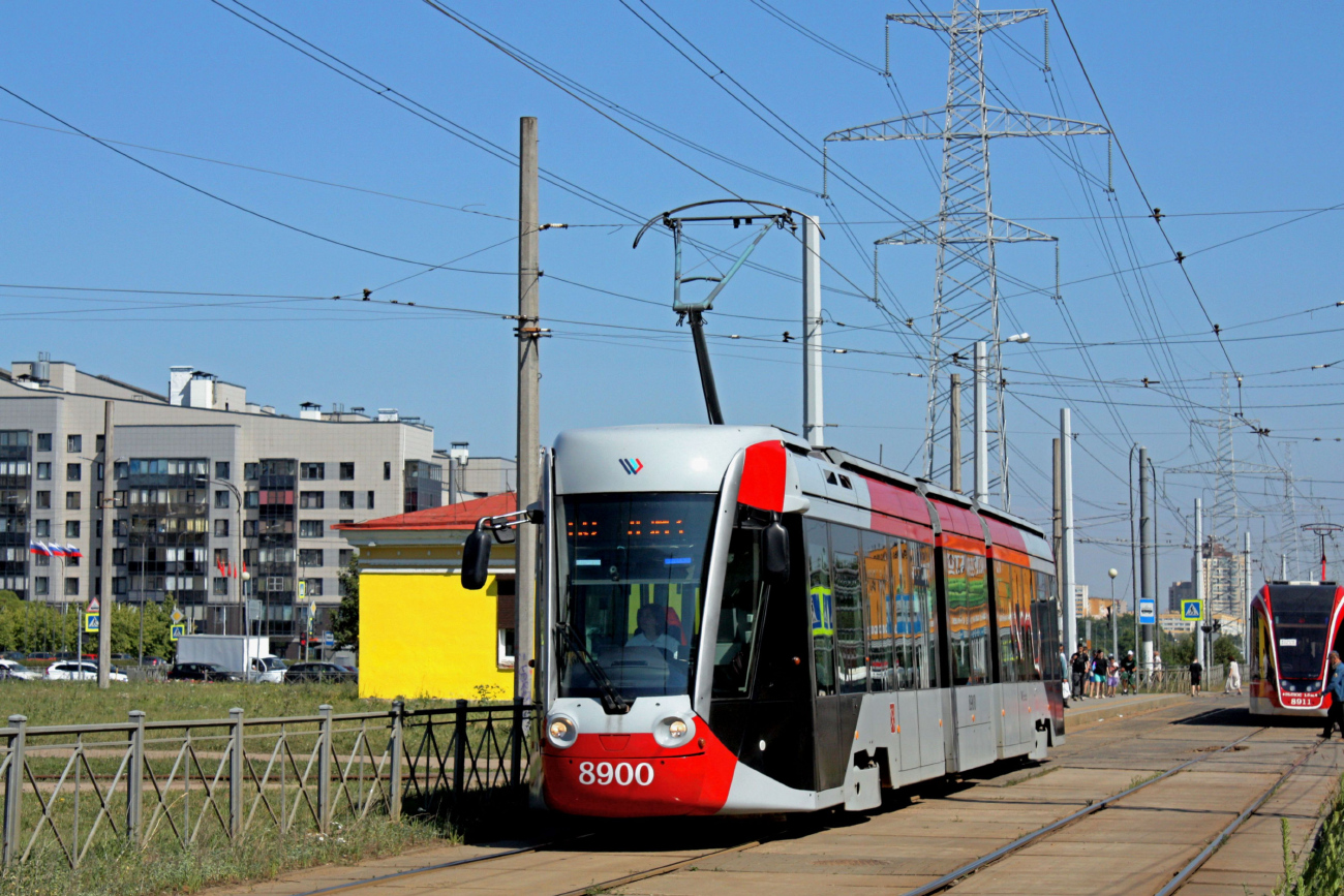 Санкт-Петербург, 71-801 (Alstom Citadis 301 CIS) № 8900