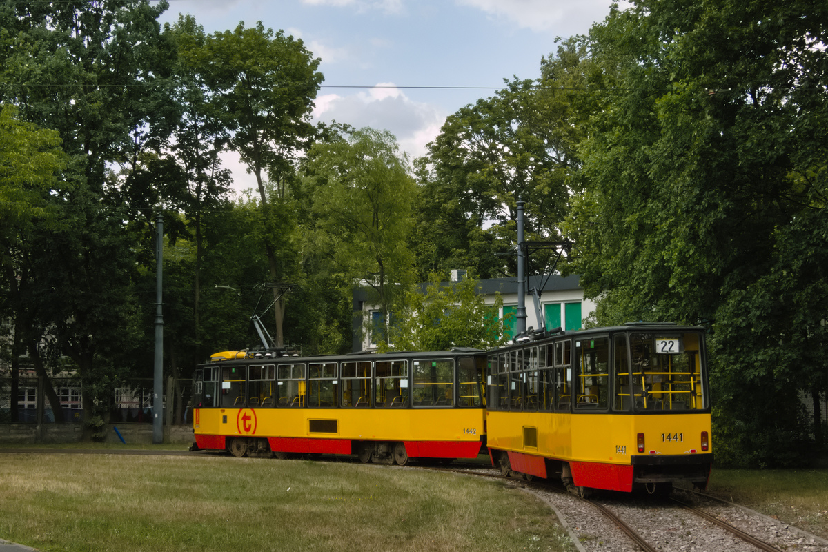Варшава, Konstal 105Nf № 1441