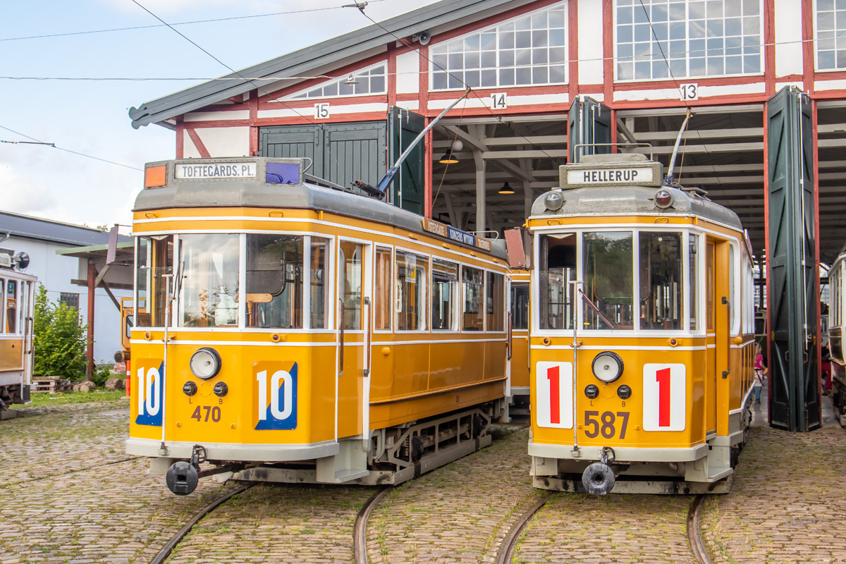 Скьолленесхольм, Двухосный моторный KS № 470; Скьолленесхольм, Четырёхосный моторный KS Lunding № 587