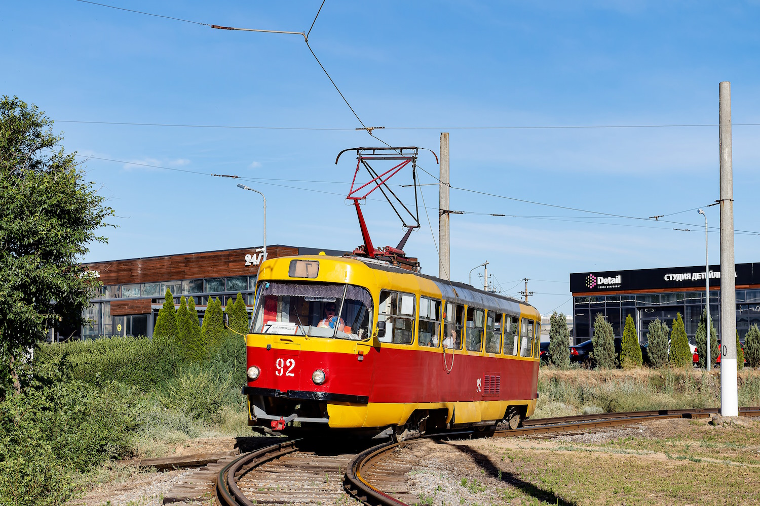 Волжский, Tatra T3SU № 92