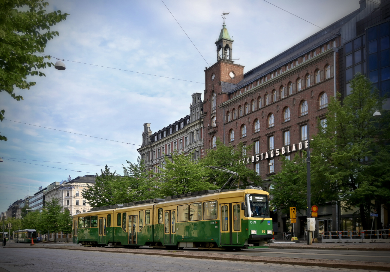 Хельсинки — Эспоо, Valmet MLNRV2 № 98