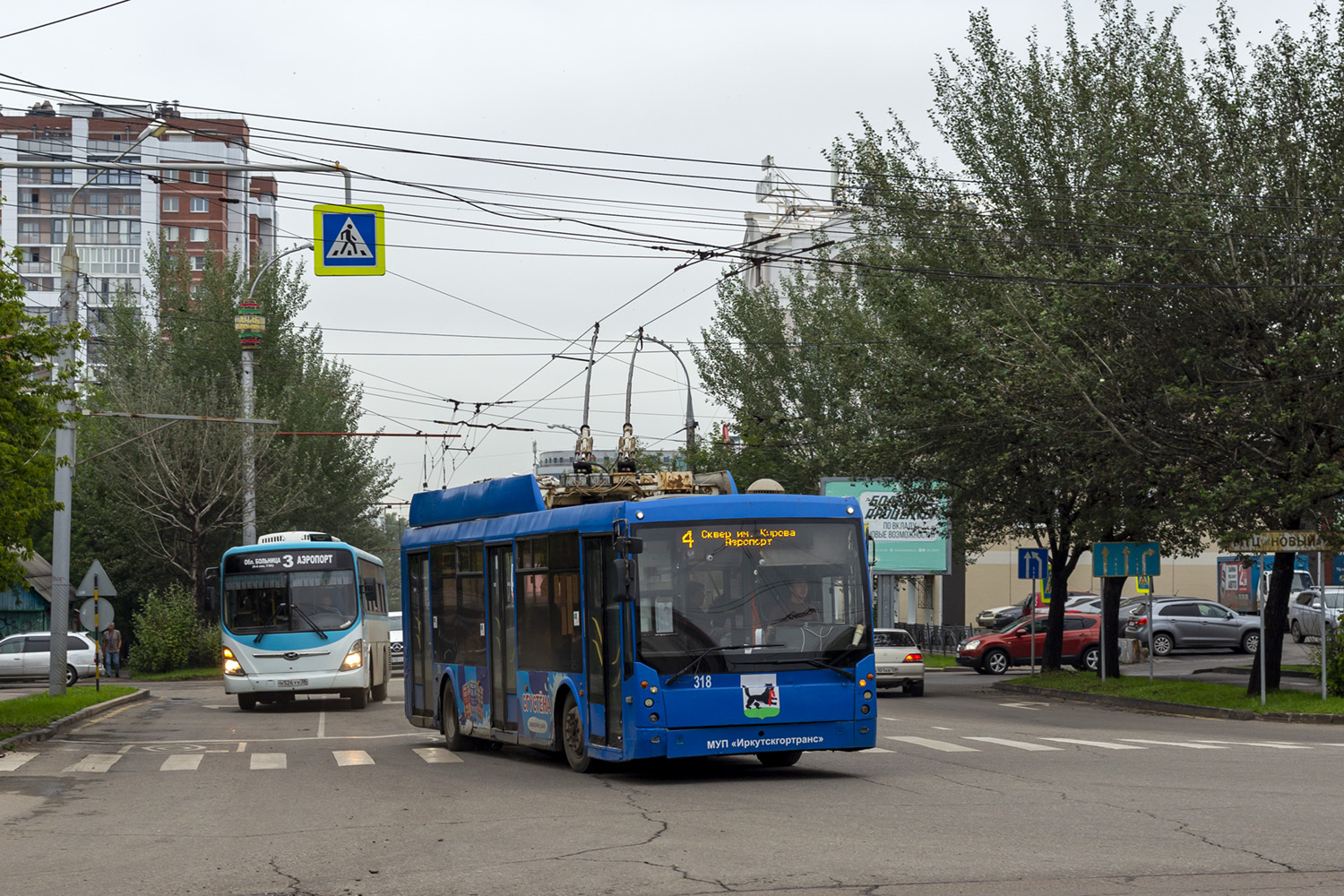 Иркутск, Тролза-5265.00 «Мегаполис» № 318