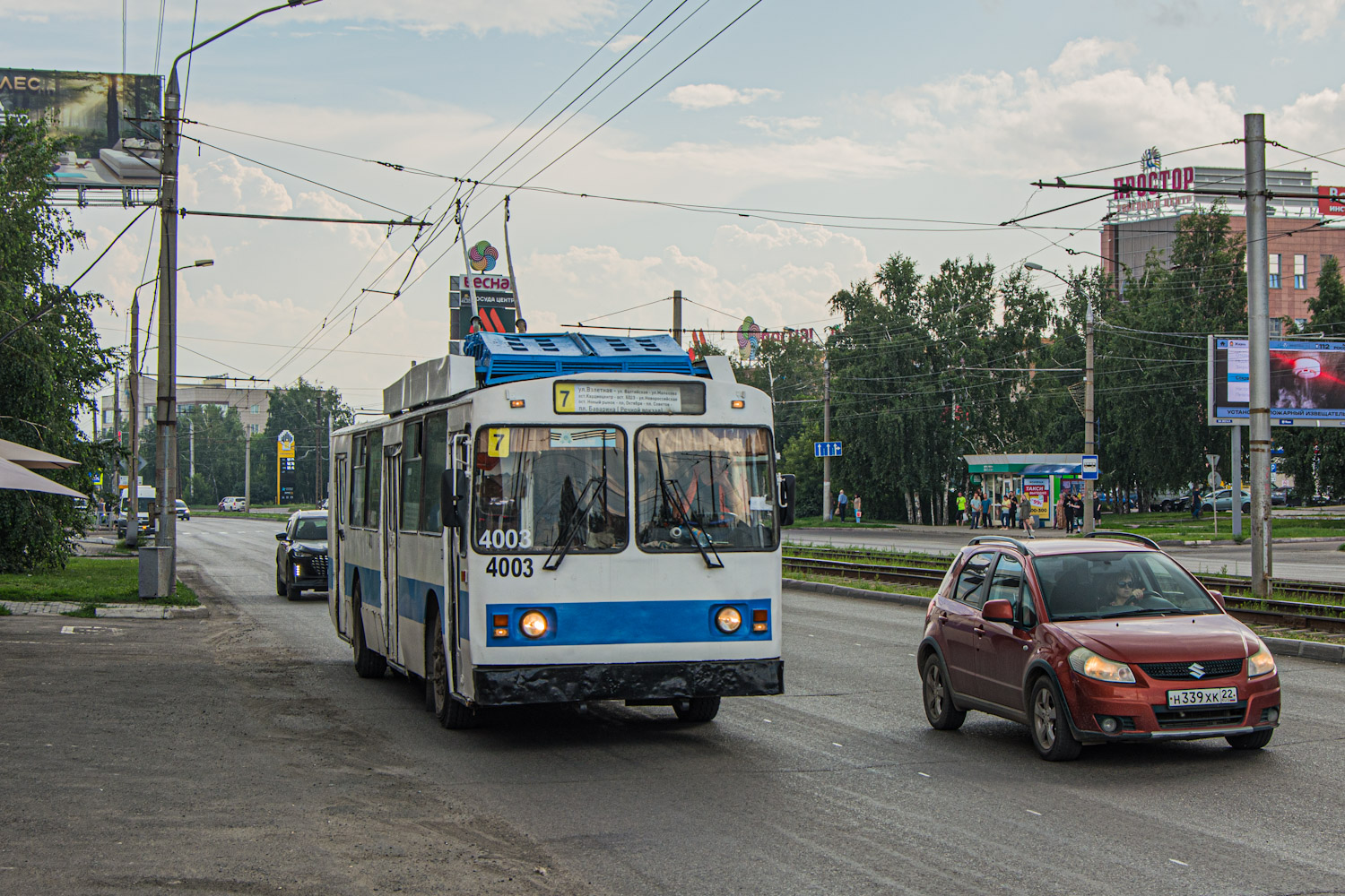 Барнаул, ЗиУ-682 КВР БТРМ № 4003