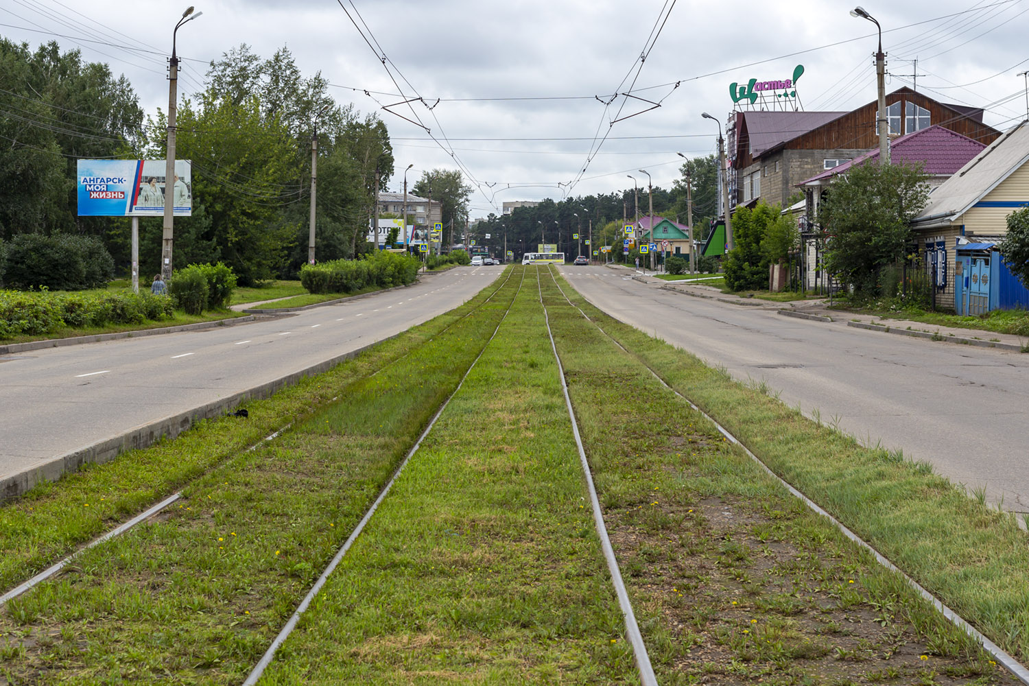Ангарск — Трамвайные линии и кольца