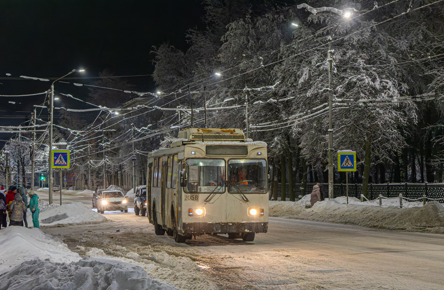 Рязань, ЗиУ-682ГМ1 (с широкой передней дверью) № 2058