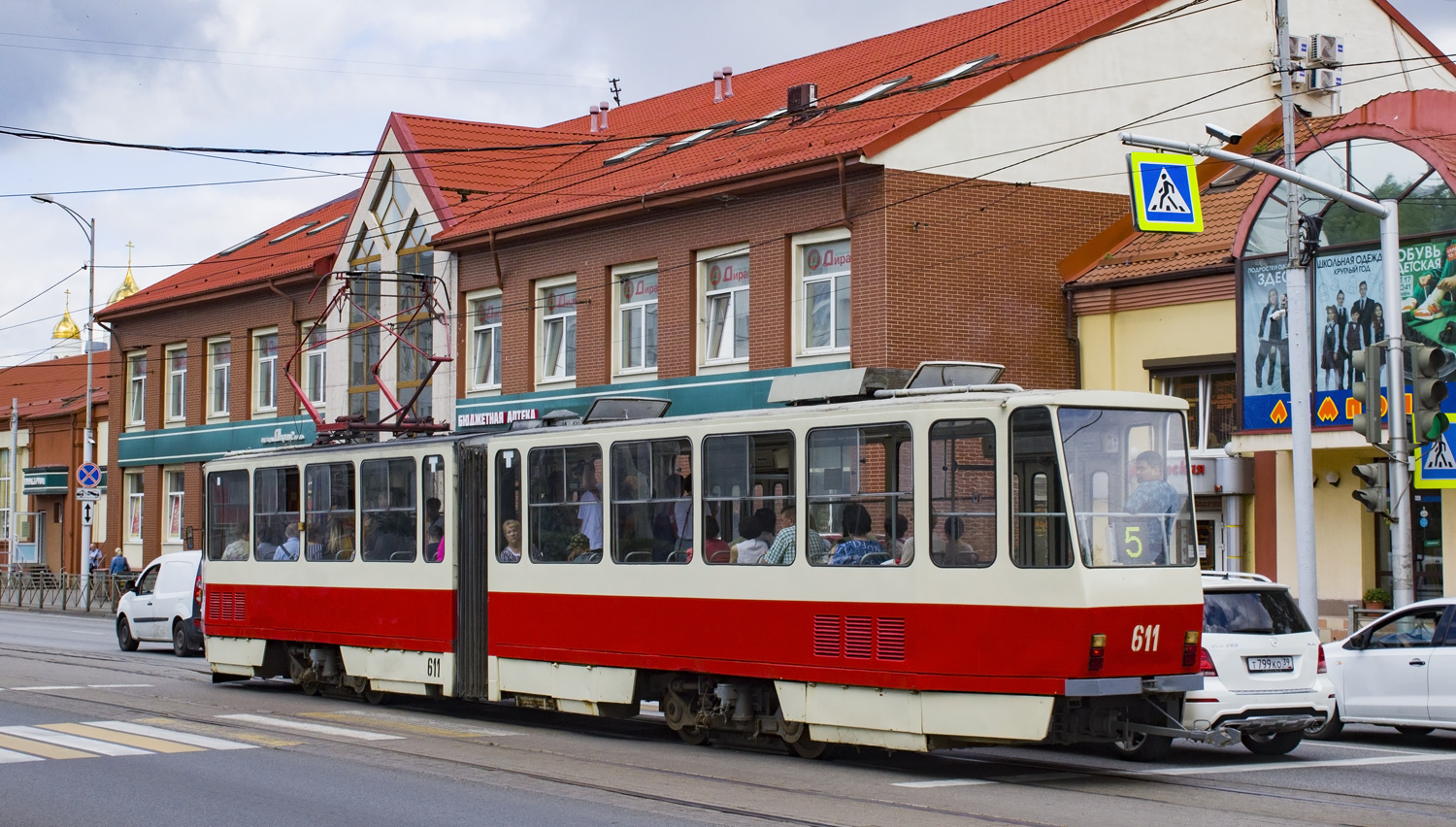 Калининград, Tatra KT4D № 611