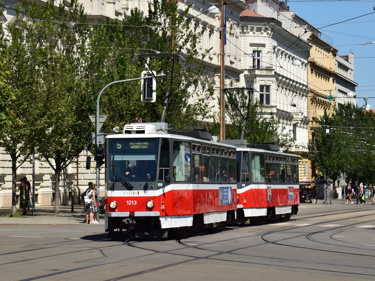 Брно, Tatra T6A5 № 1213