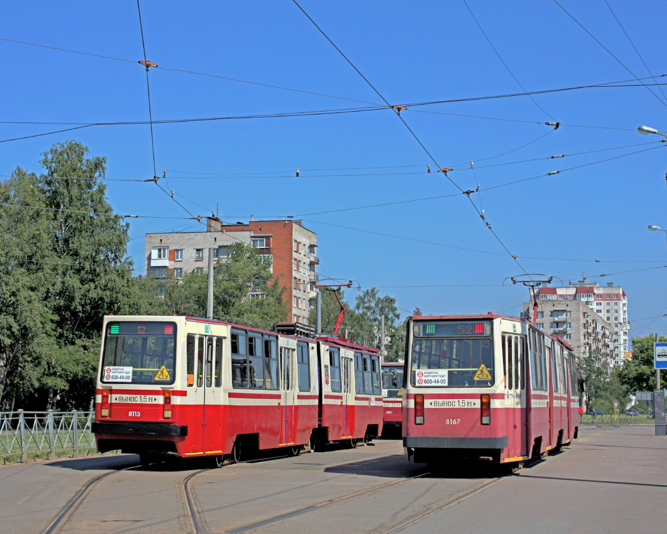 Санкт-Петербург, ЛВС-86К № 8113; Санкт-Петербург, ЛВС-86К № 8167