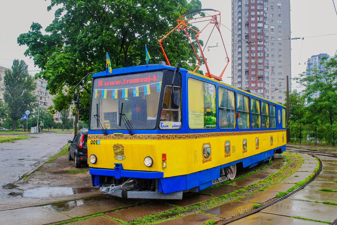 Киев, Tatra T6B5SU № 001