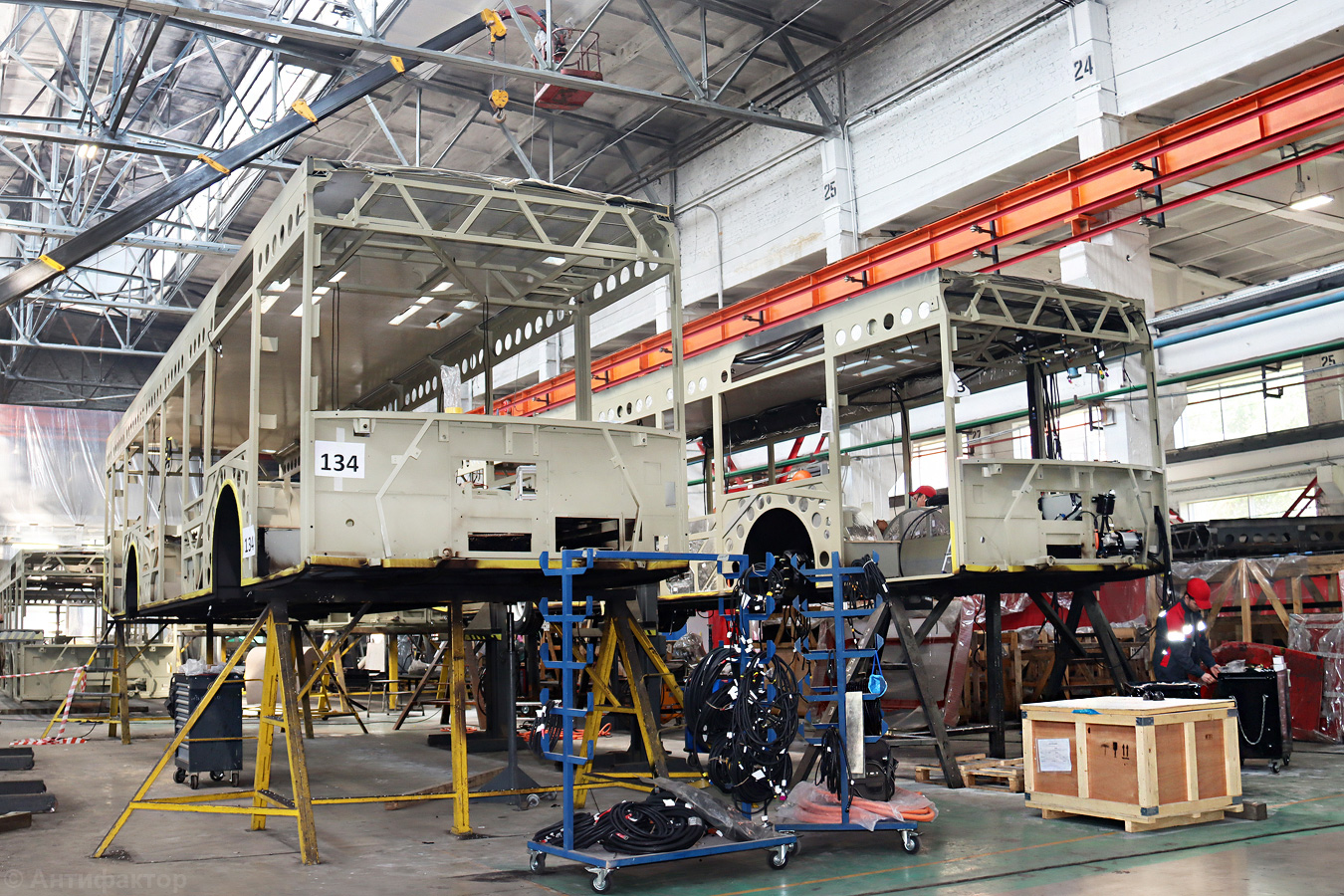 Челябинск, Синара 6254.01 № 134; Челябинск — Челябинский завод городского электрического транспорта