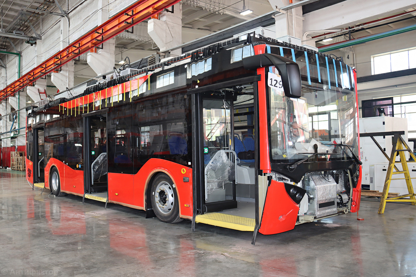 Cseljabinszk, Sinara 6254.01 — 129; Cseljabinszk — Chelyabinsk plant of urban electric transport