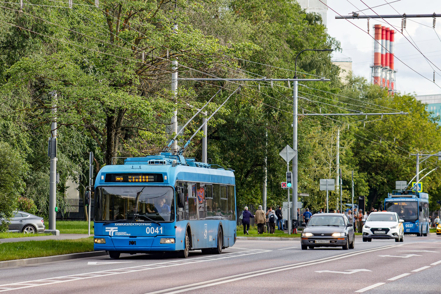 Химки, БКМ 321 № 0041