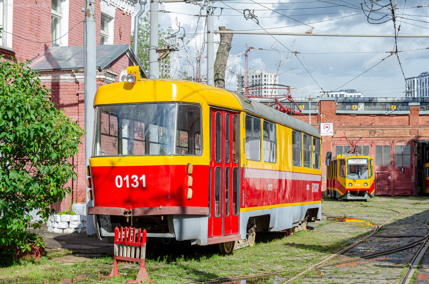 Москва, Tatra T3SU № 0131