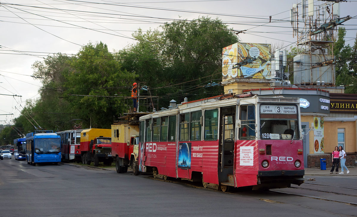 Саратов, 71-605 (КТМ-5М3) № 1206; Саратов — Происшествия