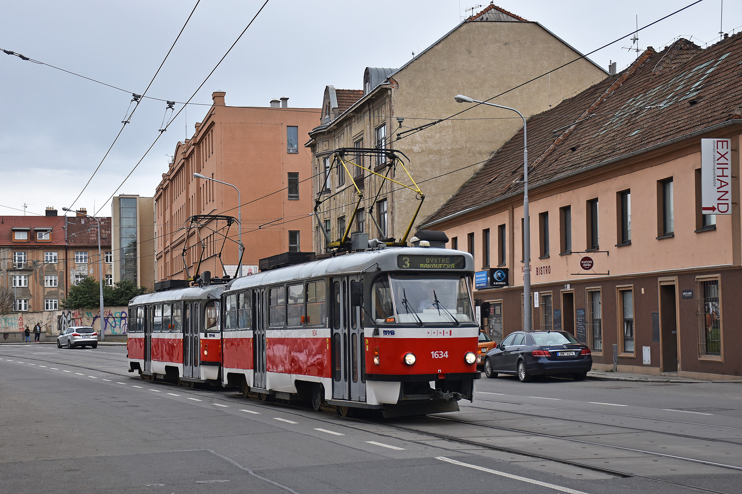 Брно, Tatra T3G № 1634