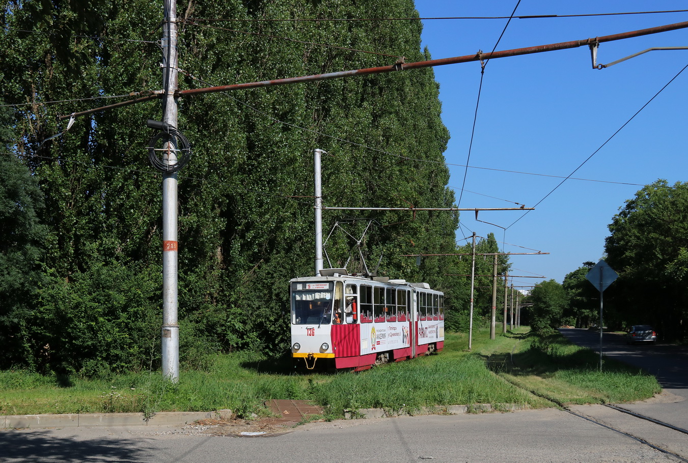 Пятигорск, Tatra KT4SU № 136