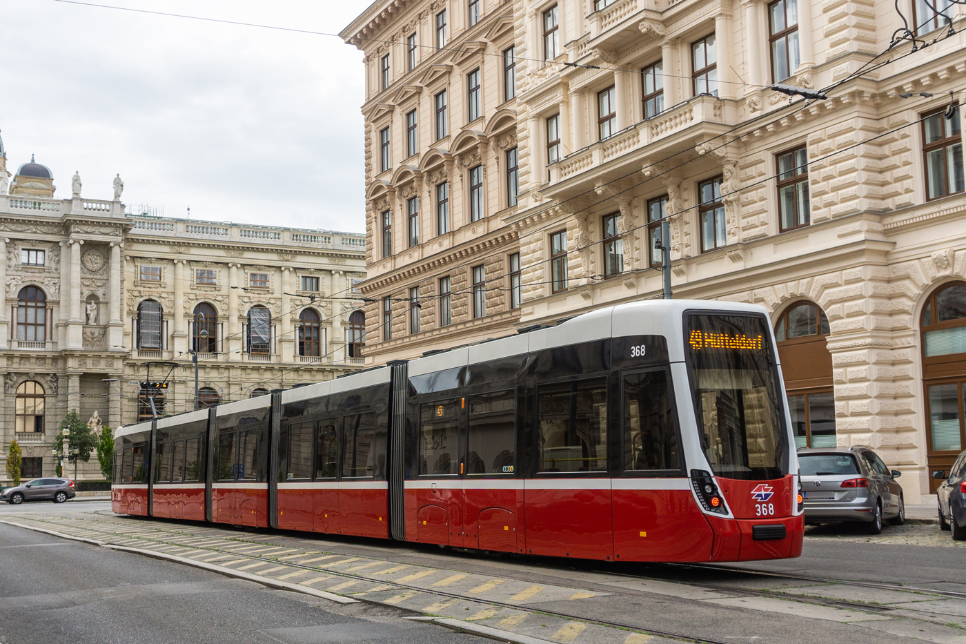 Вена, Bombardier Flexity Wien (Type D) № 368