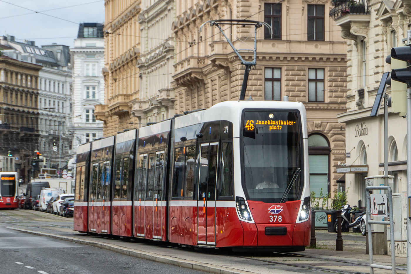 Вена, Bombardier Flexity Wien (Type D) № 378