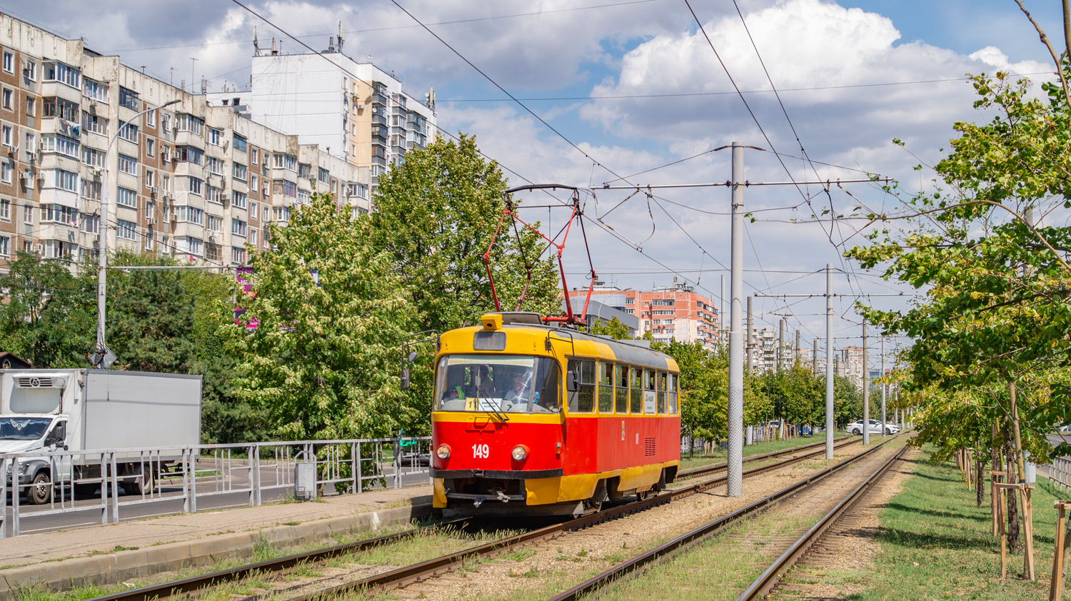 Краснодар, Tatra T3SU № 149