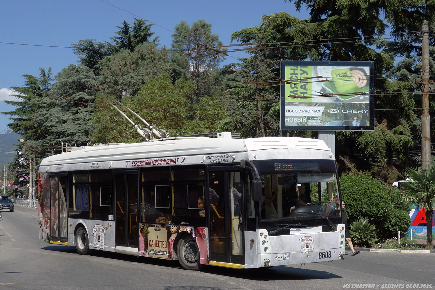 Krymo troleibusai, Trolza-5265.05 “Megapolis” nr. 8608