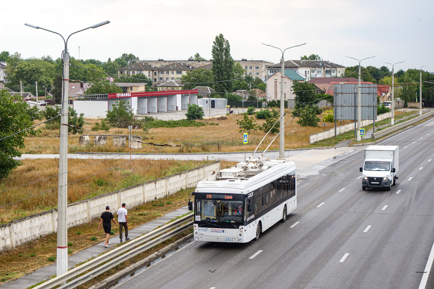 Krimski trolejbus, Trolza-5265.03 “Megapolis” č. 2822 Krimski trolejbus, Trolza-5265.03 “Megapolis” č. 2822