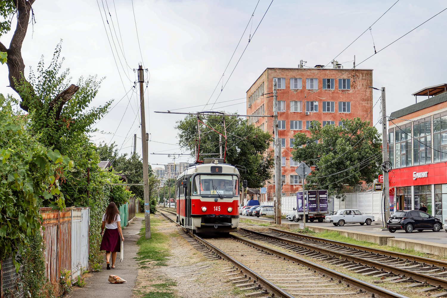 Краснодар, Tatra T3SU КВР МРПС № 145
