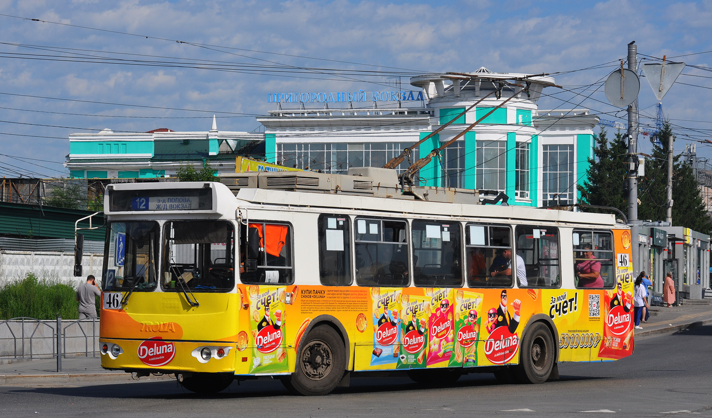 Омск, ЗиУ-682Г-016.02 № 46 Омск, ЗиУ-682Г-016.02 № 46