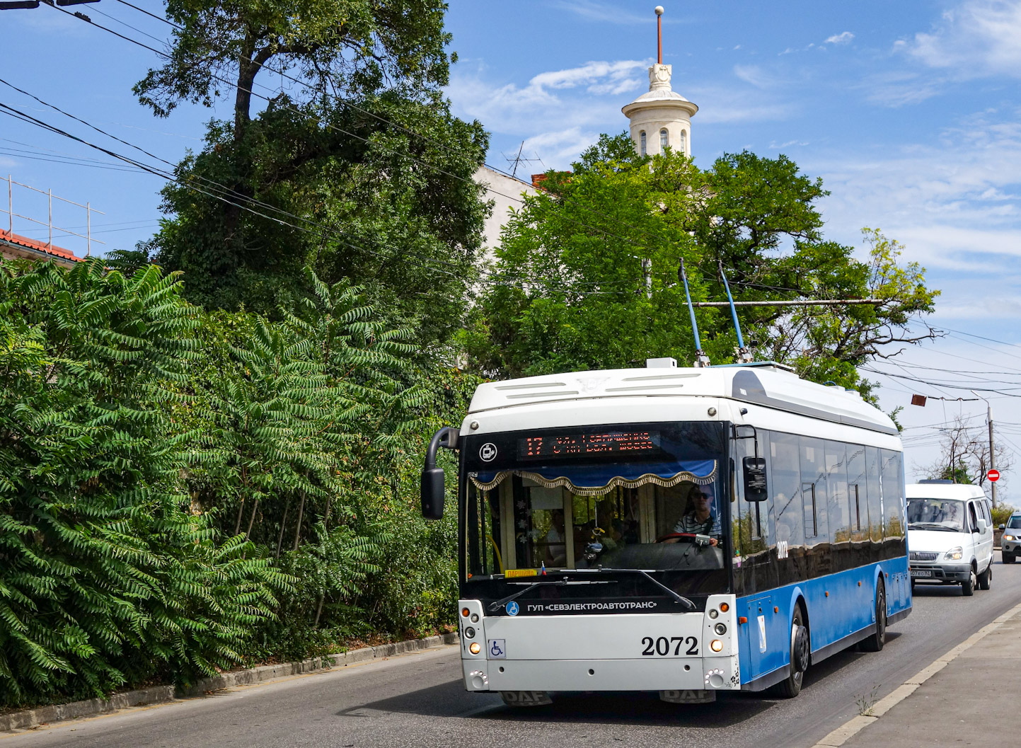 Sevastopol, Trolza-5265.03 “Megapolis” # 2072 Sevastopol, Trolza-5265.03 “Megapolis” # 2072