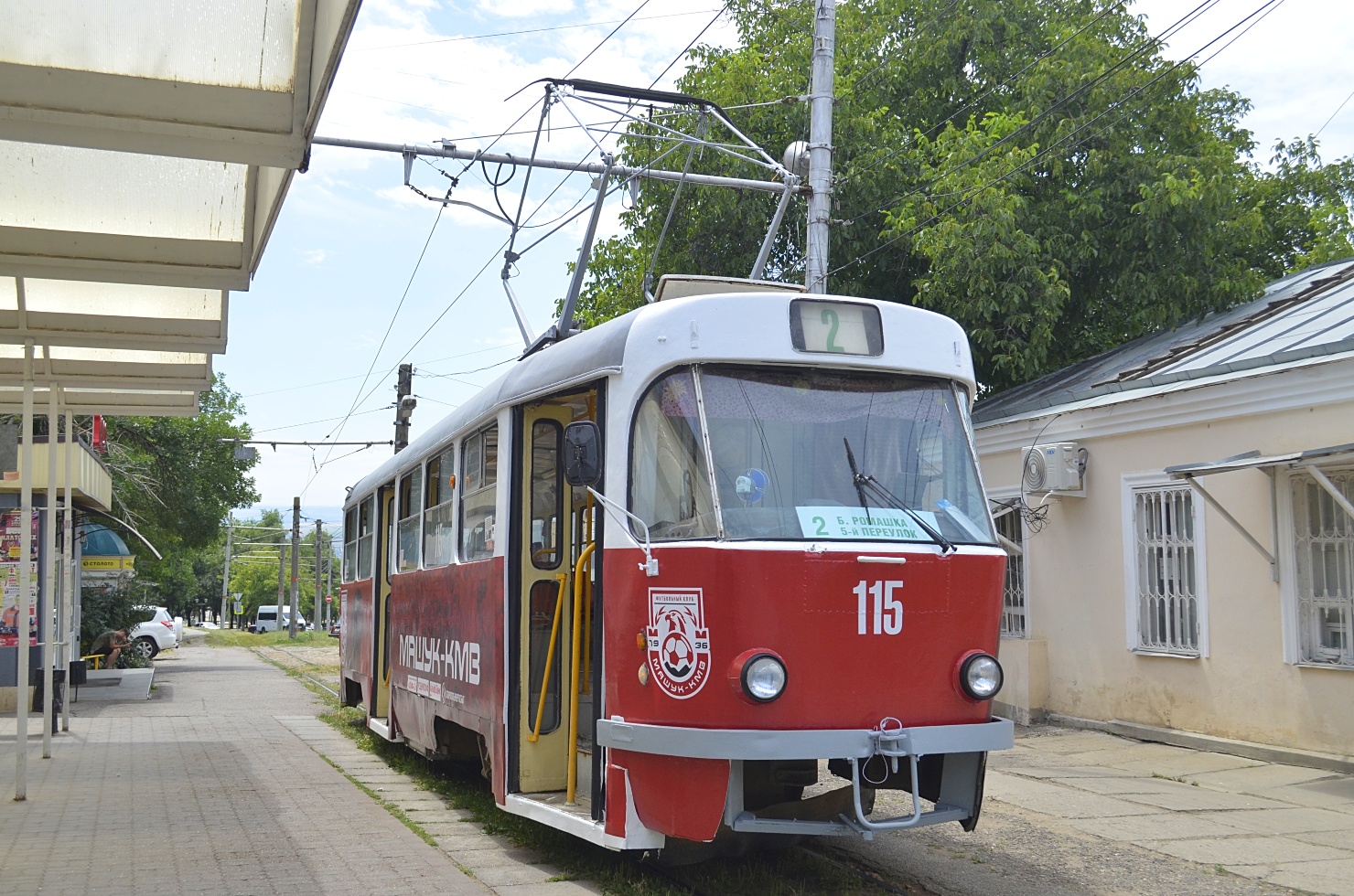 Пятигорск, Tatra T3SU № 115