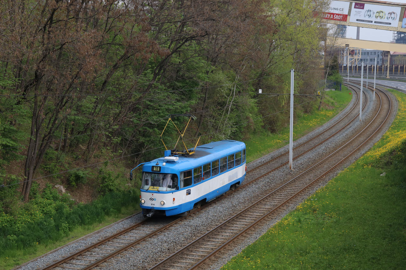 Острава, Tatra T3SUCS № 914