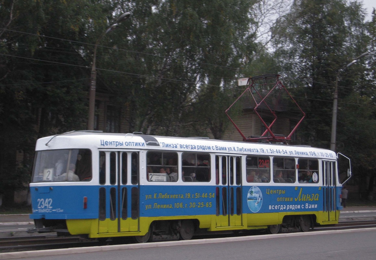 Ижевск, Tatra T3SU № 2342