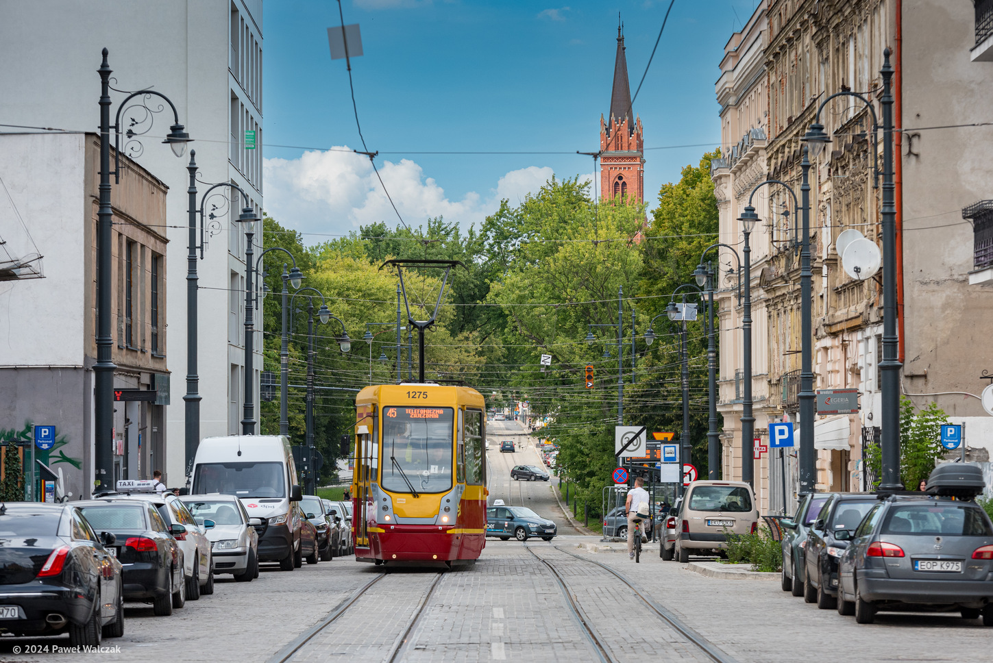 Лодзь, Konstal 805NaND № 1275