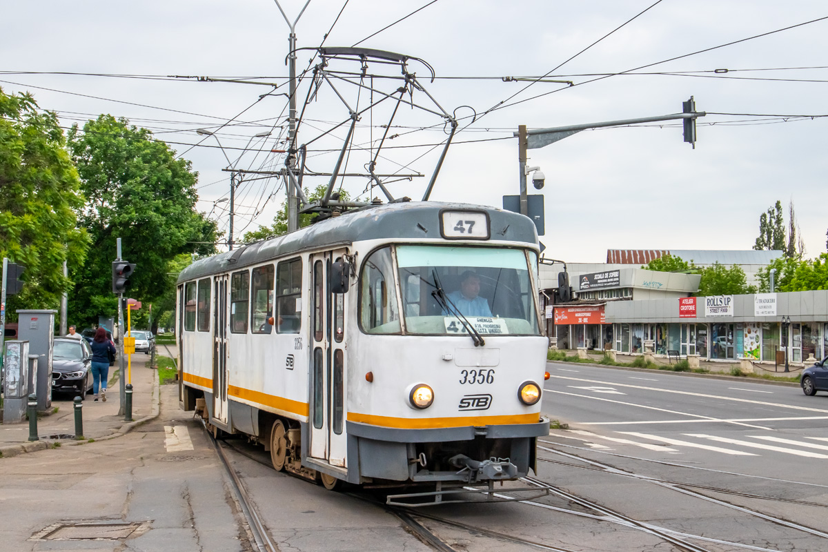 Бухарест - Илфов, Tatra T4R № 3356