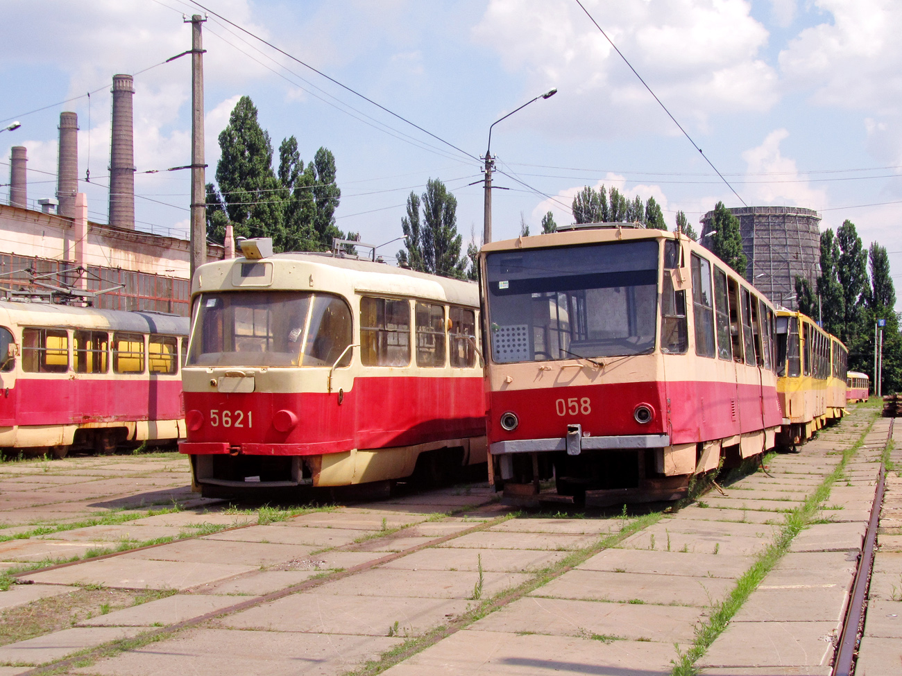 Киев, Tatra T6B5SU № 058