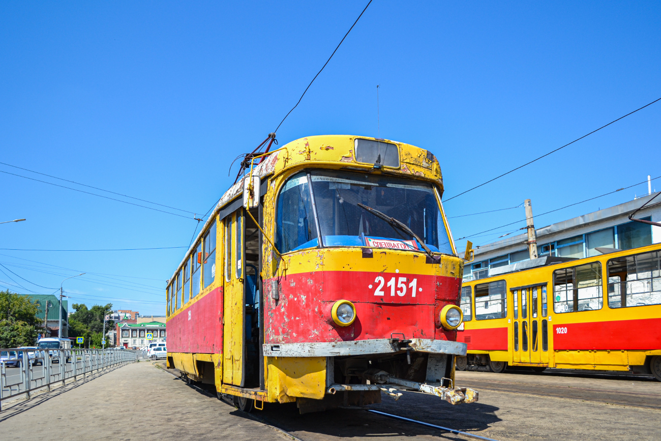 Barnaul, Tatra T3SU (2-door) č. 2151