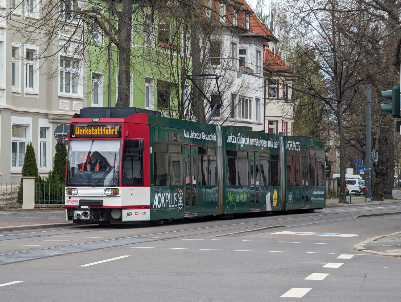 Эрфурт, Duewag MGT6D № 604