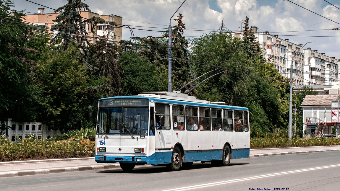 Бельцы, Škoda 14Tr13/6M № 154