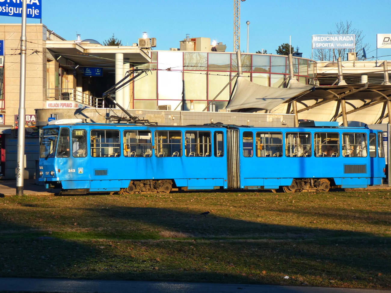 Загреб, Tatra KT4YU № 343