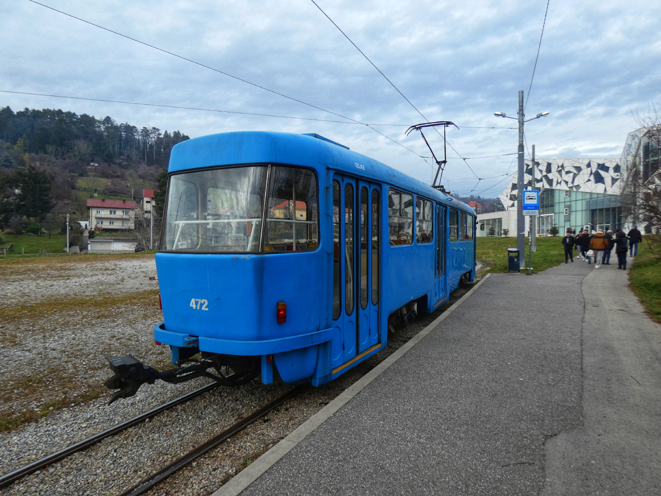 Загреб, Tatra T4YU № 472