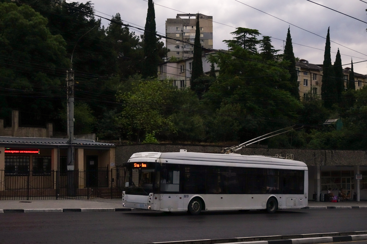 Trolleybus de Crimée, Trolza-5265.05 “Megapolis” N°. 8619