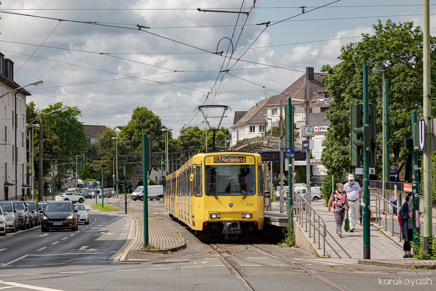 Essen – Mülheim an der Ruhr, Duewag B80C # 5122